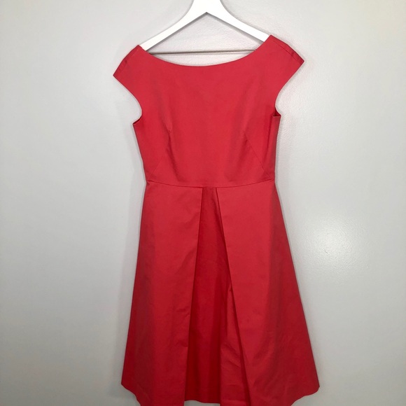 Milly Dresses & Skirts - Milly Clara Boatneck Fit and Flare Midi Dress